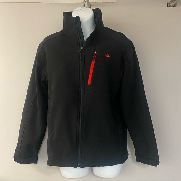 snozu Other - SNOZU Fleece Lined Performance Hooded Jacket in Black Boy's L (14-16)